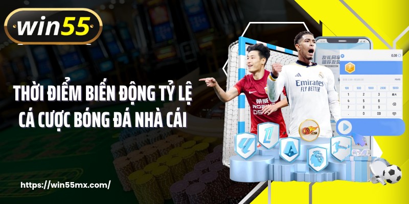 Thời điểm biến động tỷ lệ cá cược bóng đá nhà cái